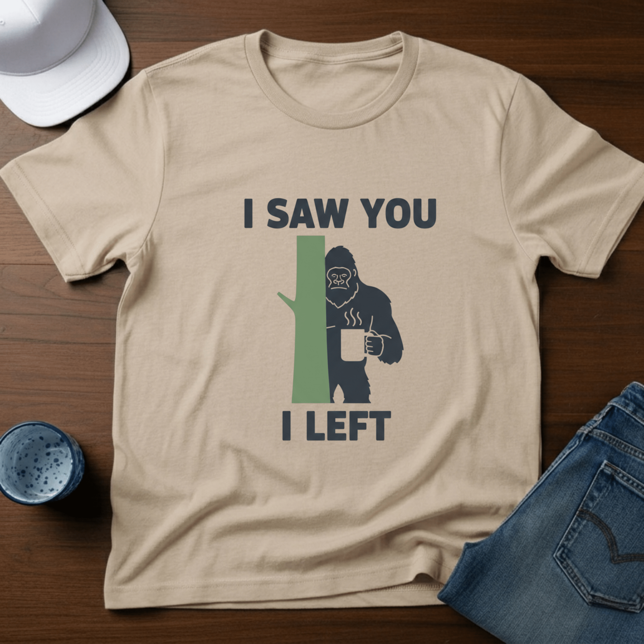 I Saw You I Left T-Shirt - Deadpan Outdoors Co.