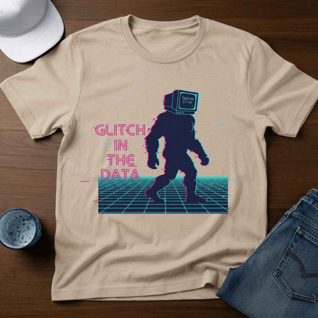 Glitch in the Data T-Shirt - Deadpan Outdoors Co.