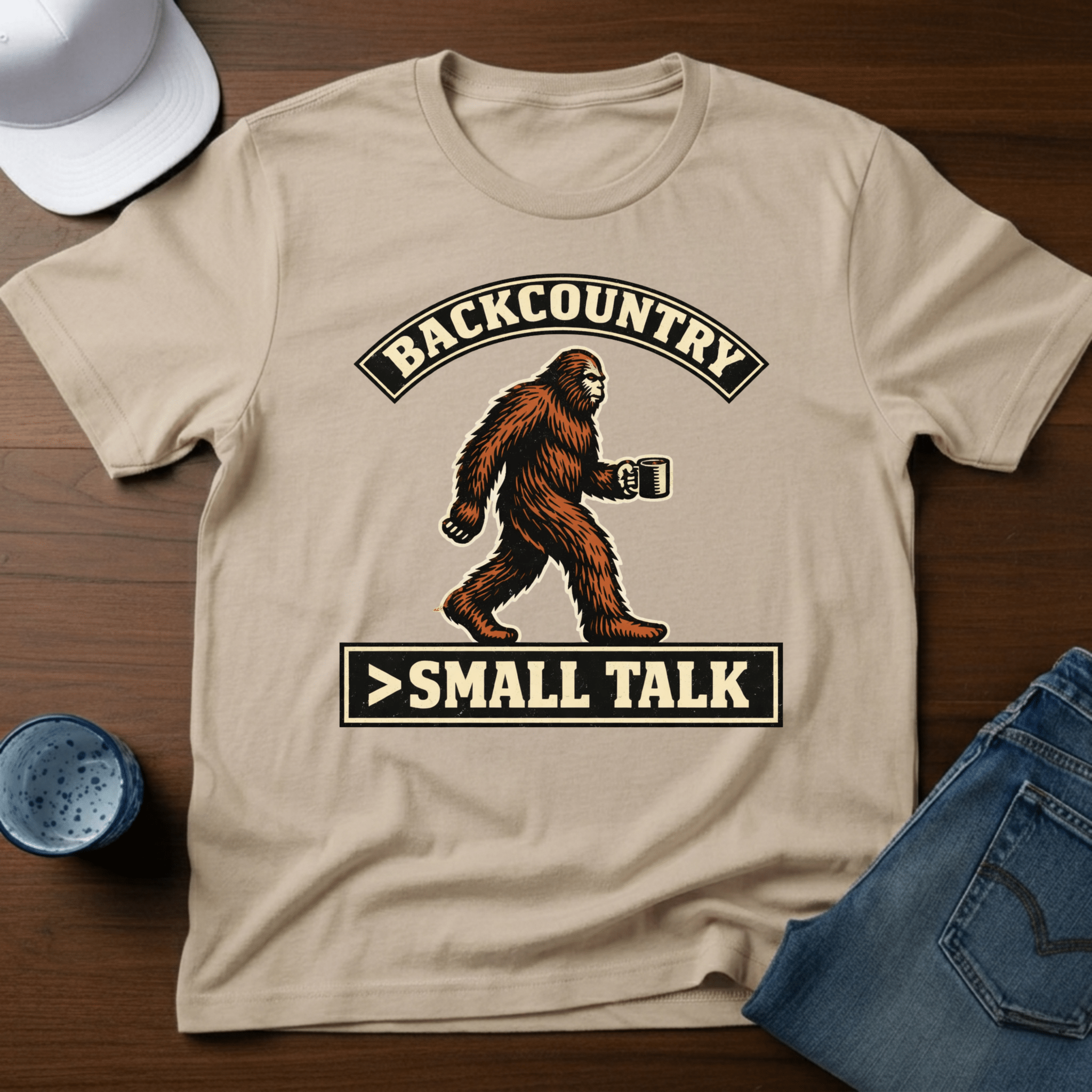 Backcountry < Small Talk T-Shirt - Deadpan Outdoors Co.