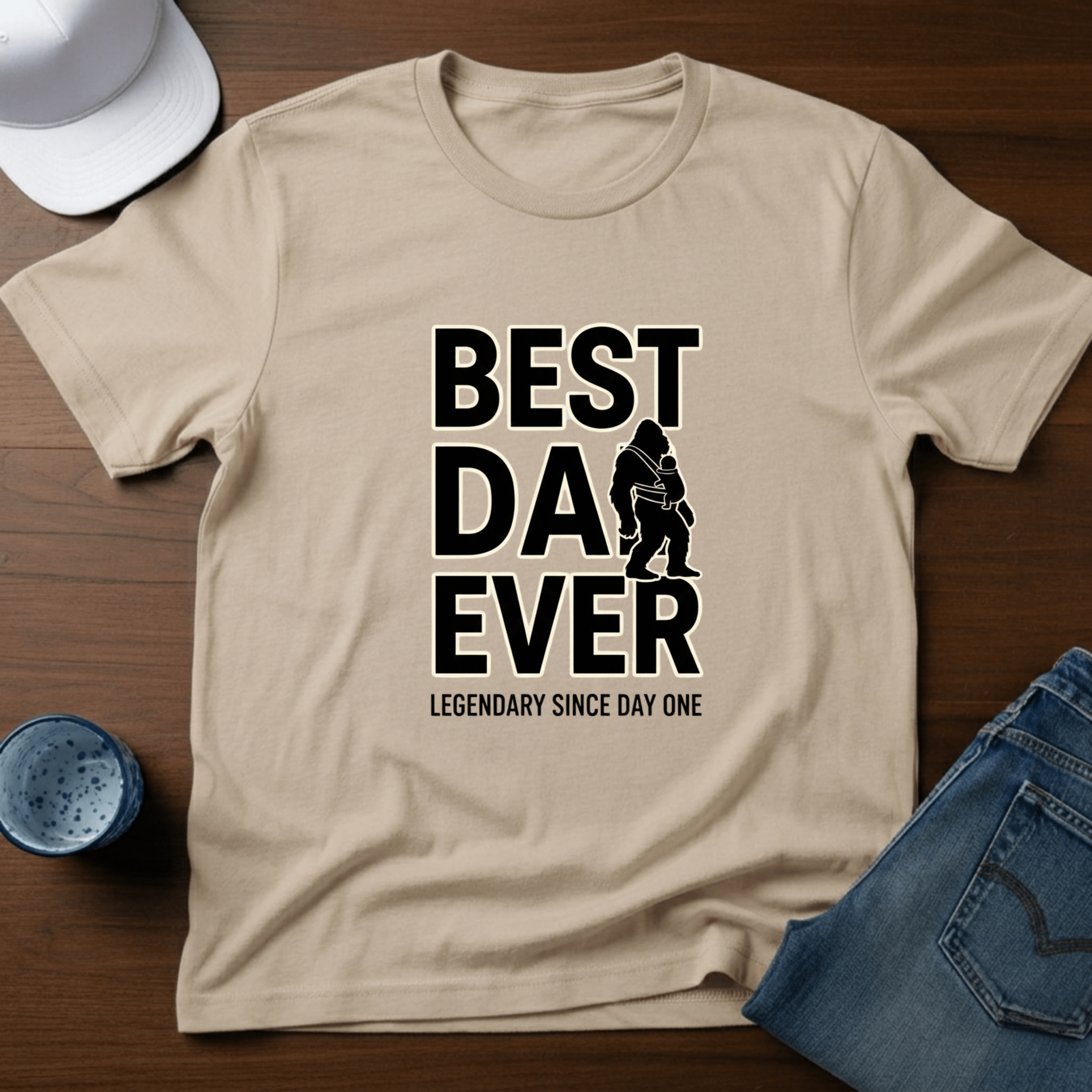 Best Dad Ever T-Shirt - Deadpan Outdoors Co.