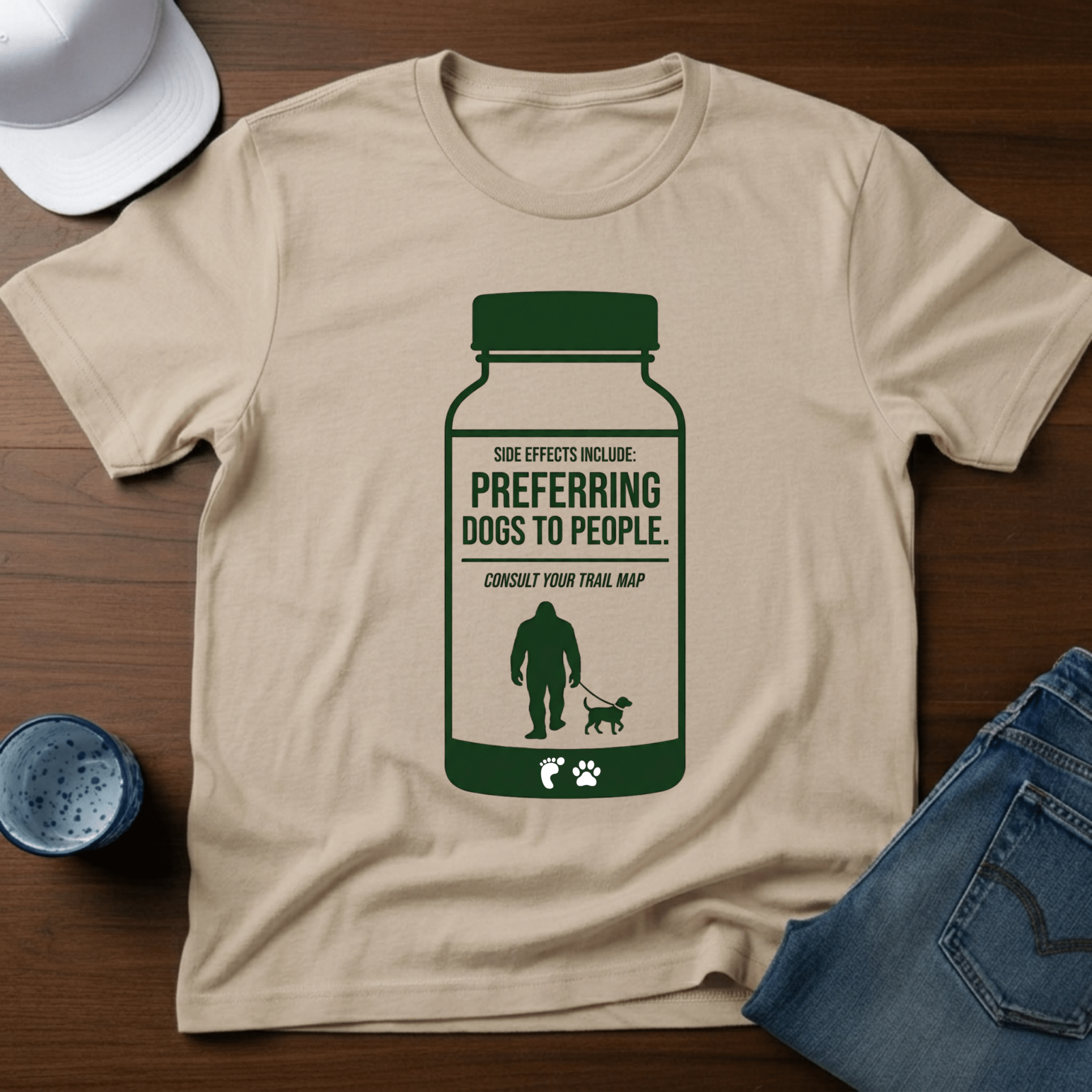 Side Effects Include: Preferring Dogs To People T-Shirt - Deadpan Outdoors Co.