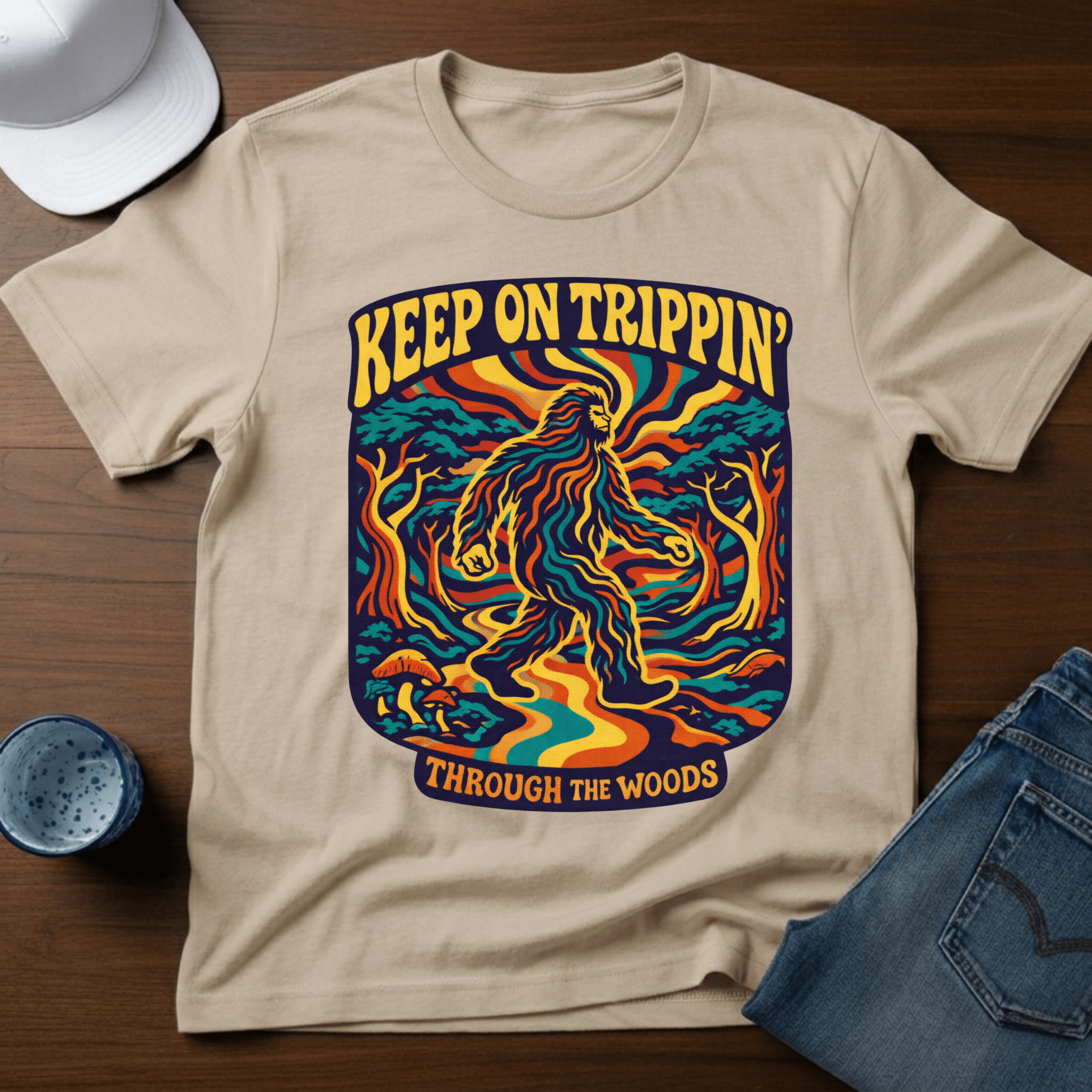 Keep On Trippin' T-Shirt - Deadpan Outdoors Co.