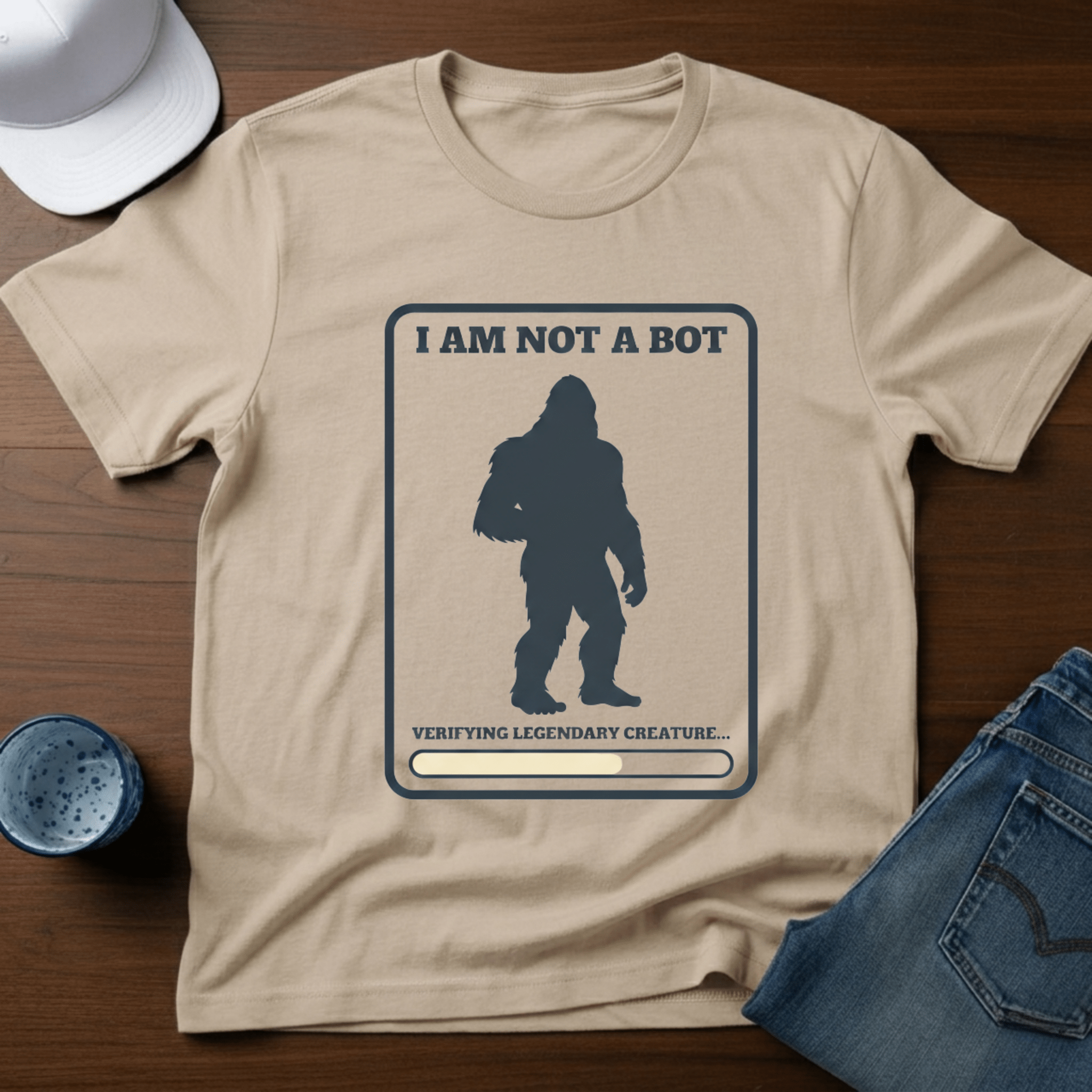 I Am Not A Bot T-Shirt - Deadpan Outdoors Co.