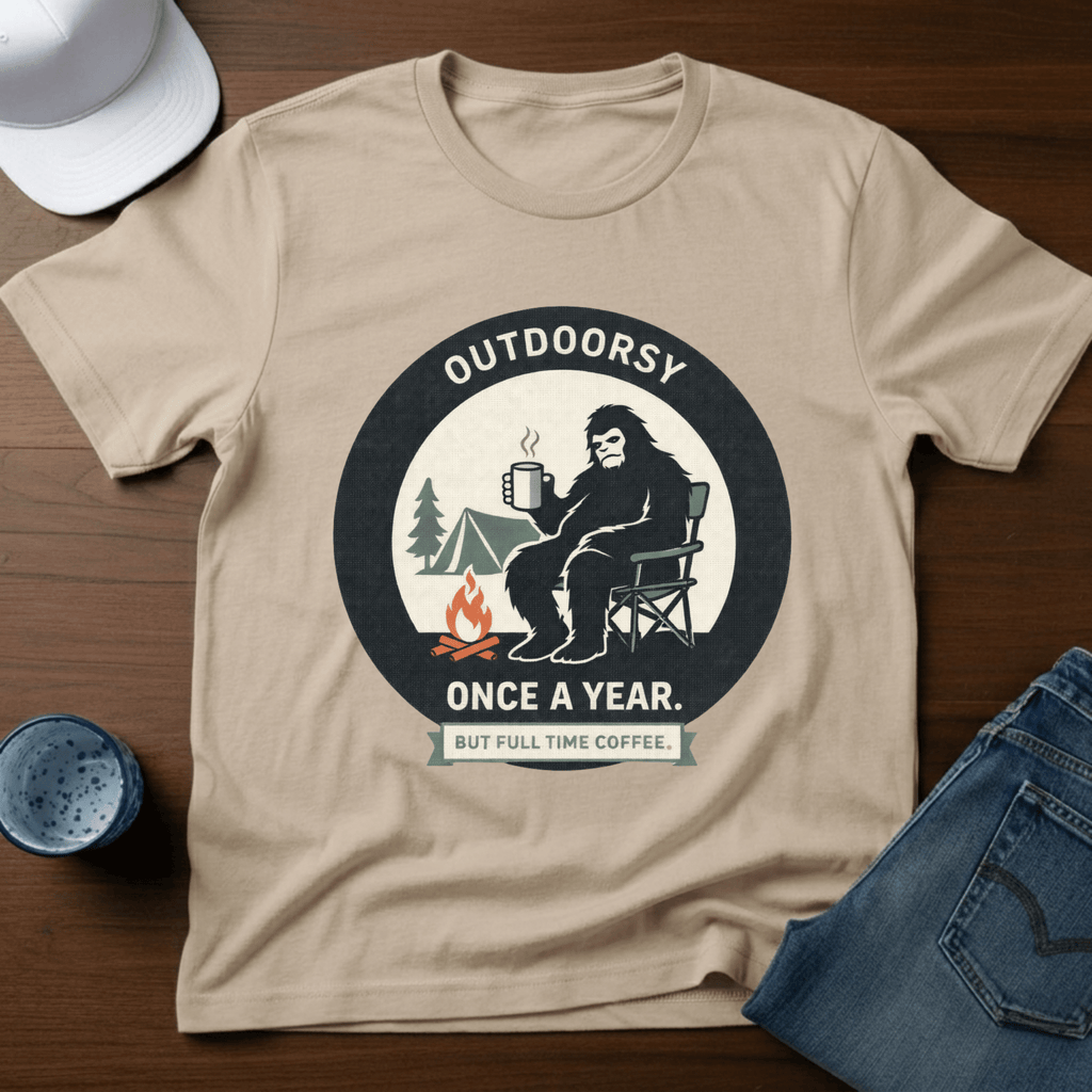 Outdoorsy Once A Year T-Shirt - Deadpan Outdoors Co.