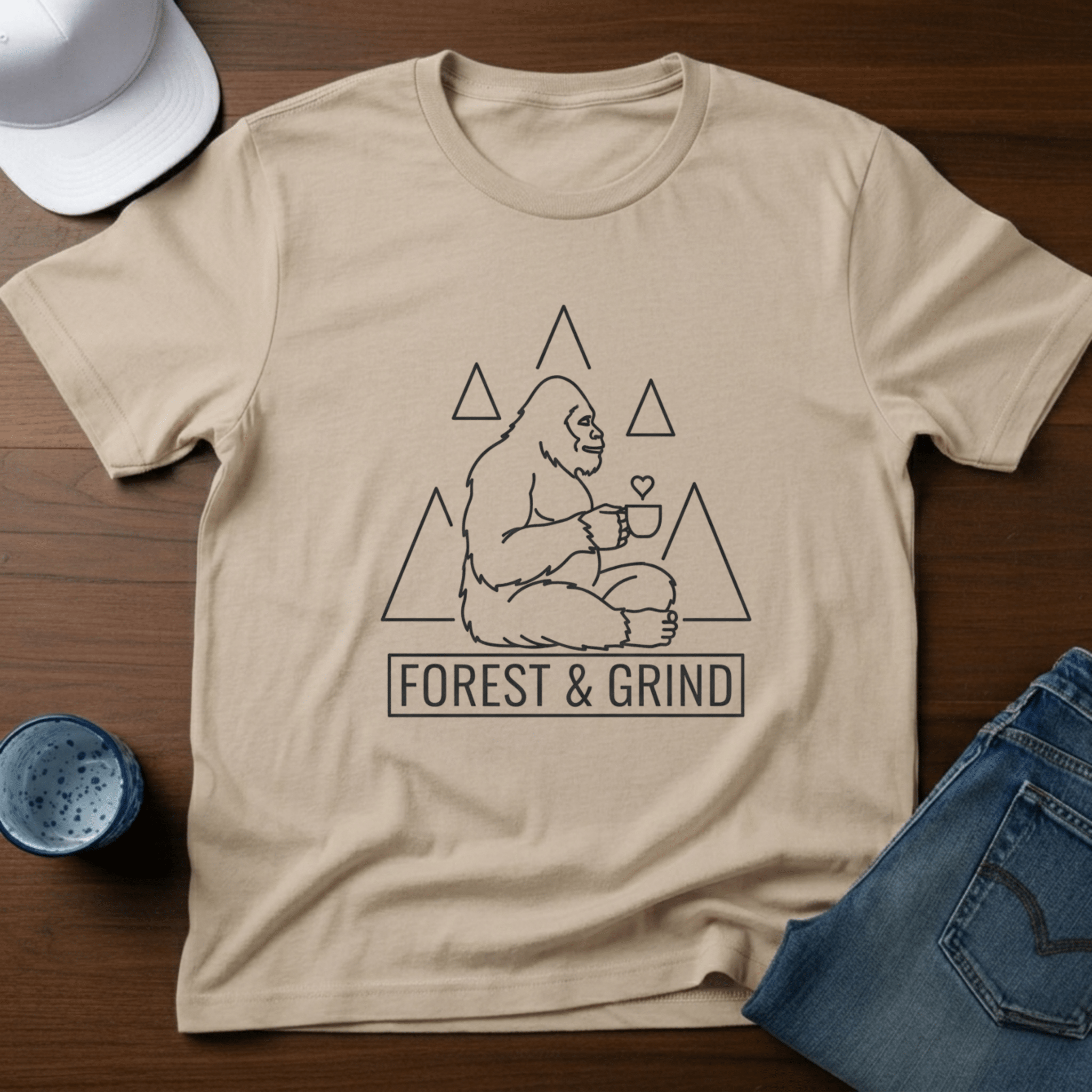 Forest & Grind T-Shirt - Deadpan Outdoors Co.