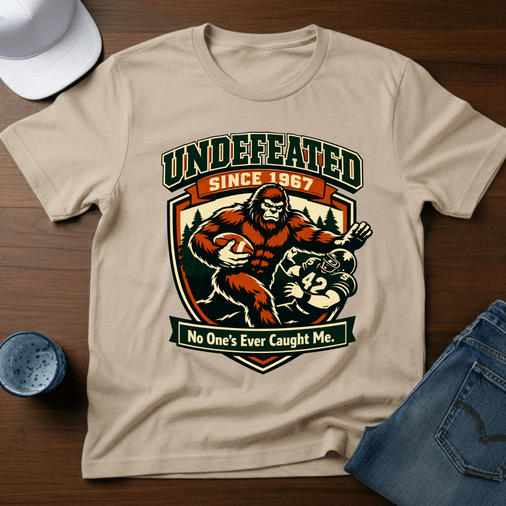 Undefeated Since 1967 T-Shirt - Deadpan Outdoors Co.