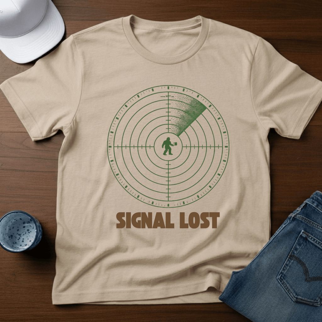 Signal Lost T-Shirt - Deadpan Outdoors Co.