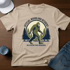 Official Woodland Resident No Visitor Pass Required T-Shirt - Deadpan Outdoors Co.
