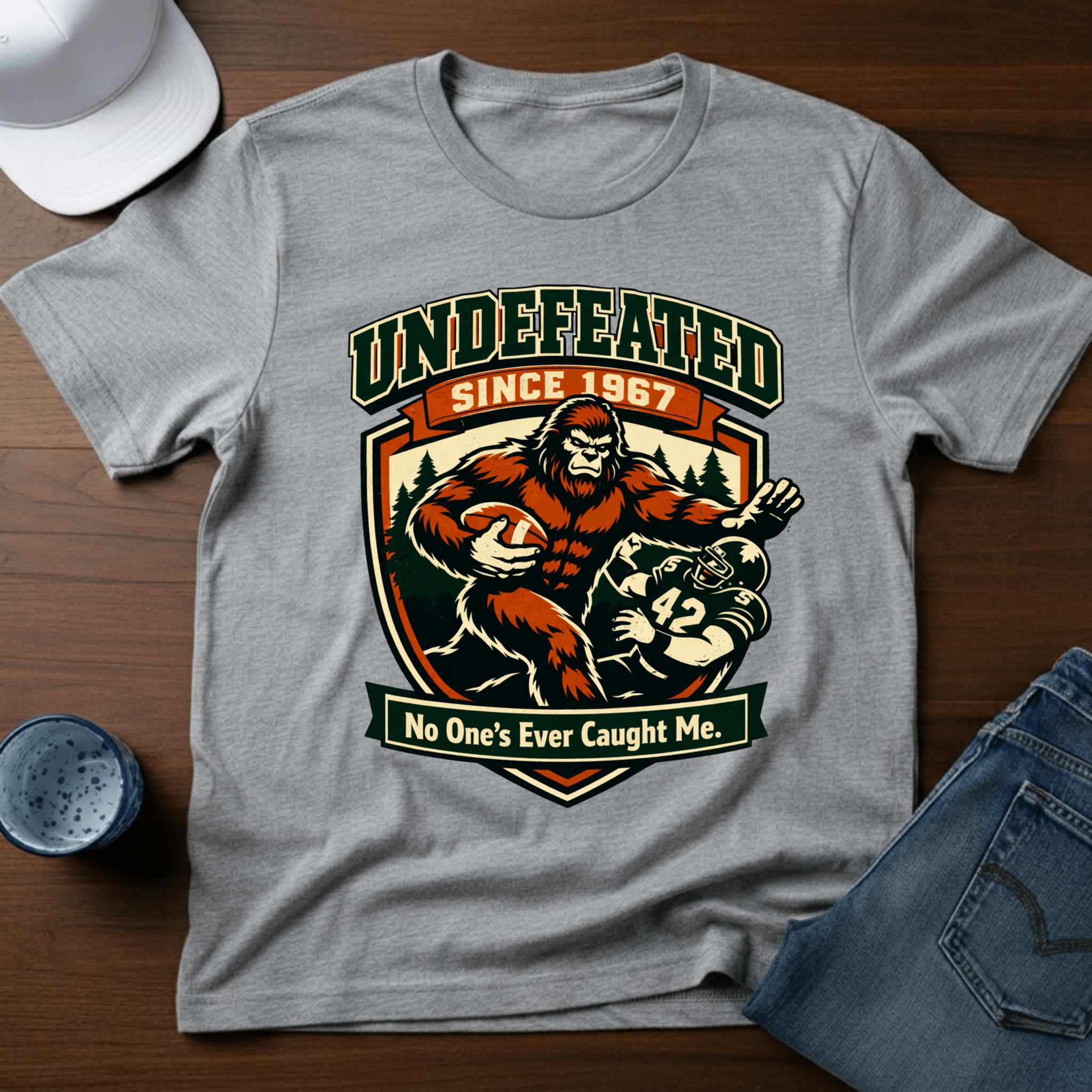 Undefeated Since 1967 T-Shirt - Deadpan Outdoors Co.