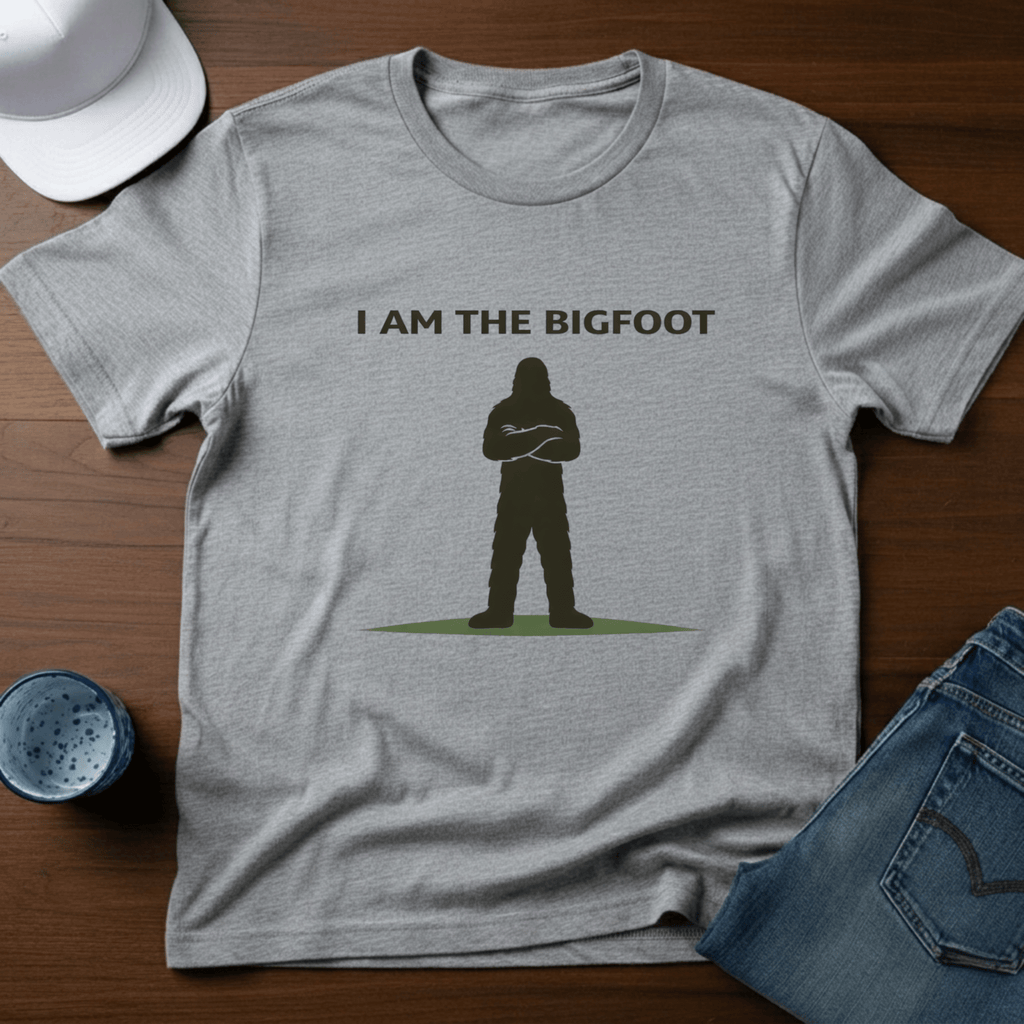 I Am The Bigfoot T-Shirt - Deadpan Outdoors Co.