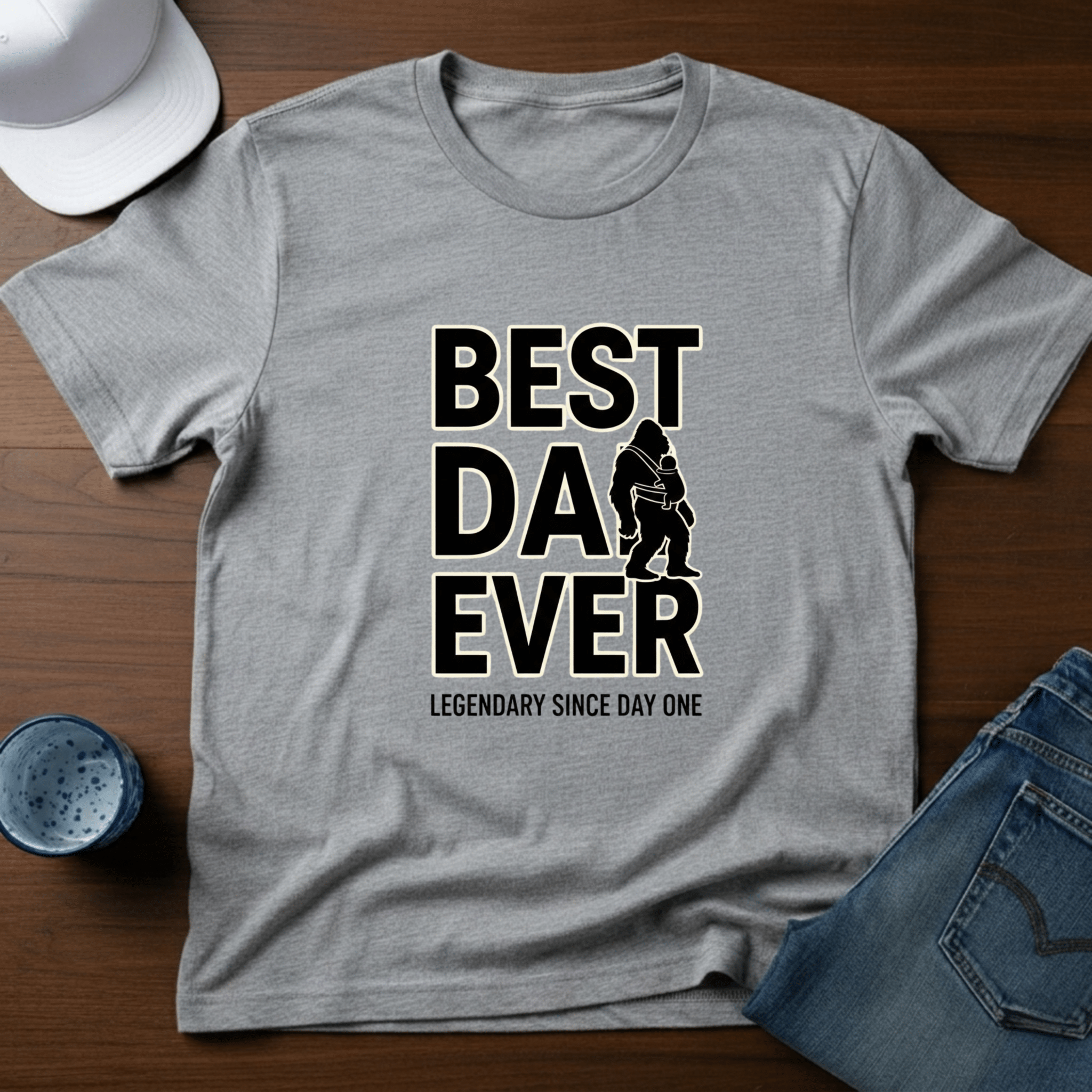 Best Dad Ever T-Shirt - Deadpan Outdoors Co.