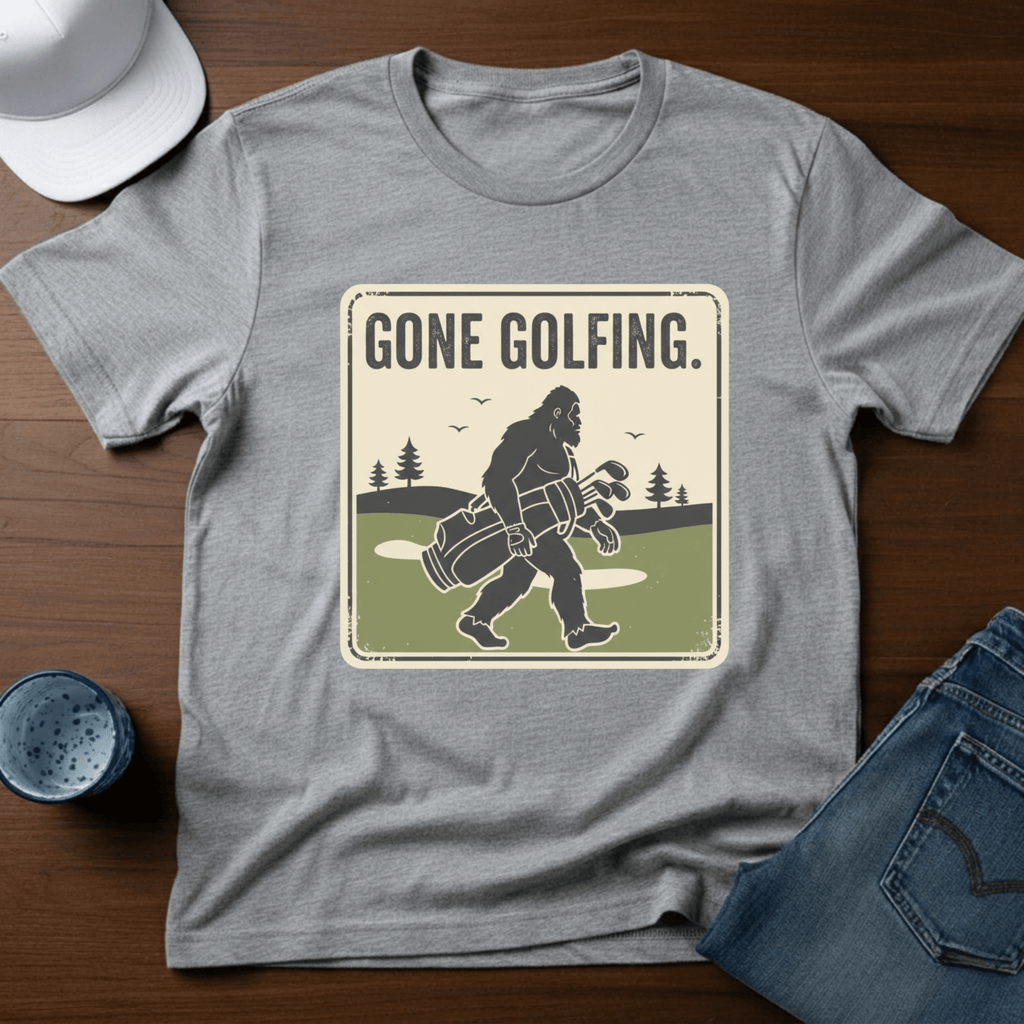 Gone Golfing T-Shirt - Deadpan Outdoors Co.