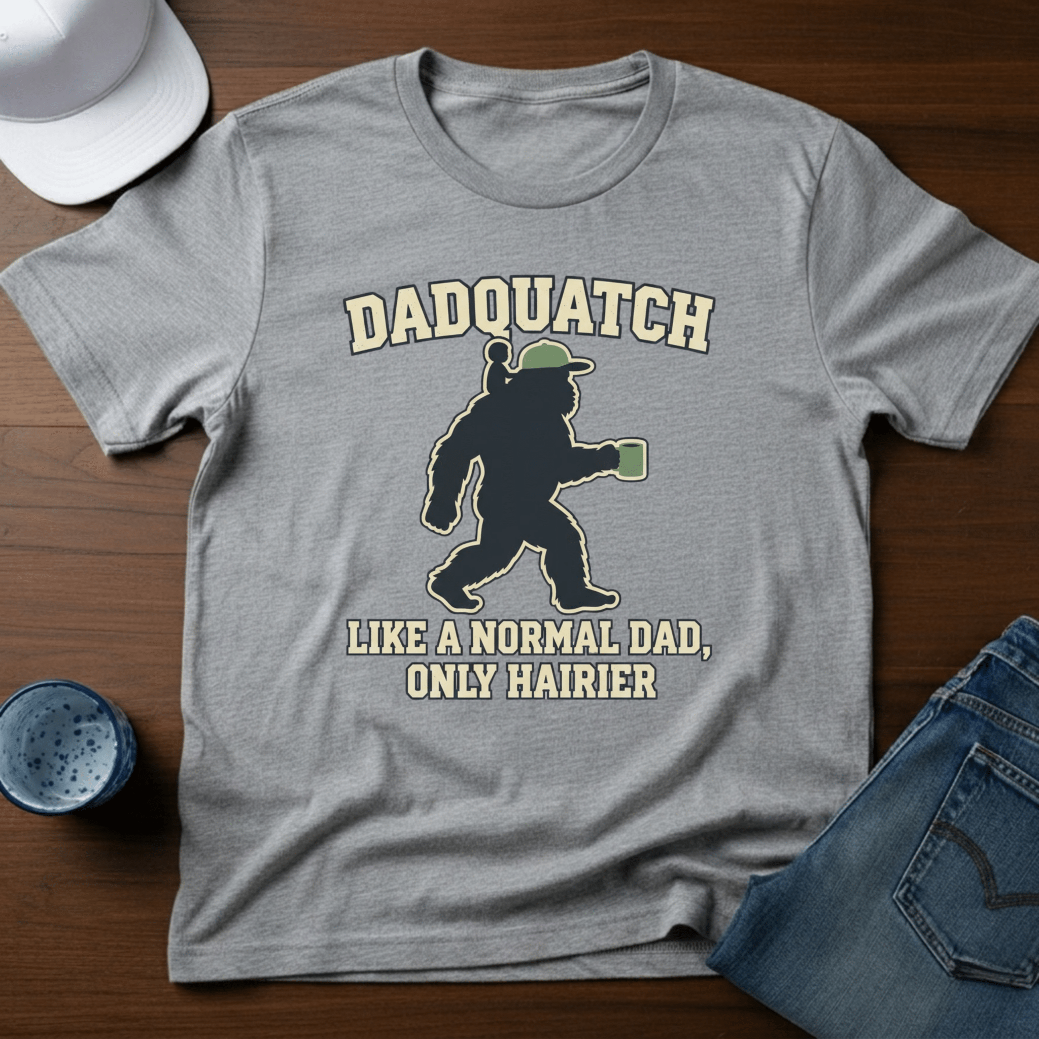 Dadquatch T-Shirt - Deadpan Outdoors Co.
