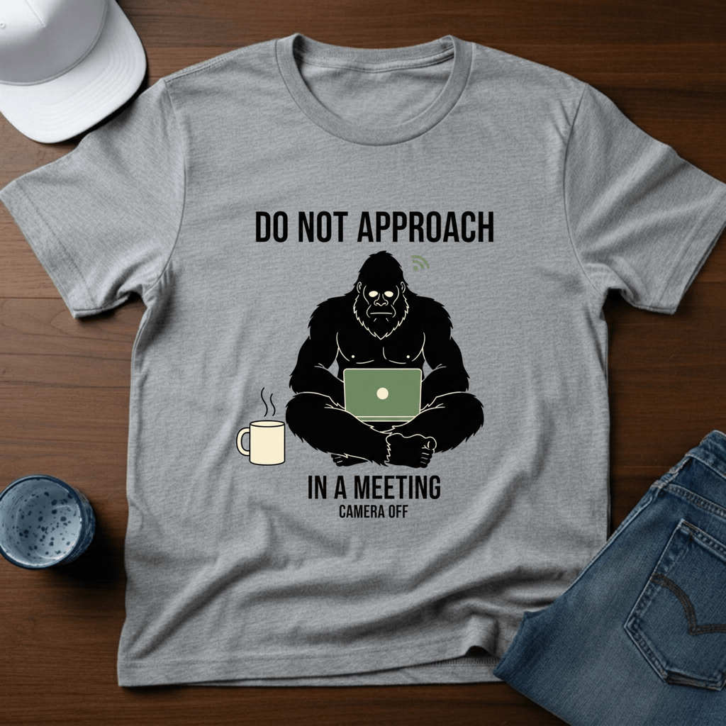 Do Not Approach In A Meeting T-Shirt - Deadpan Outdoors Co.