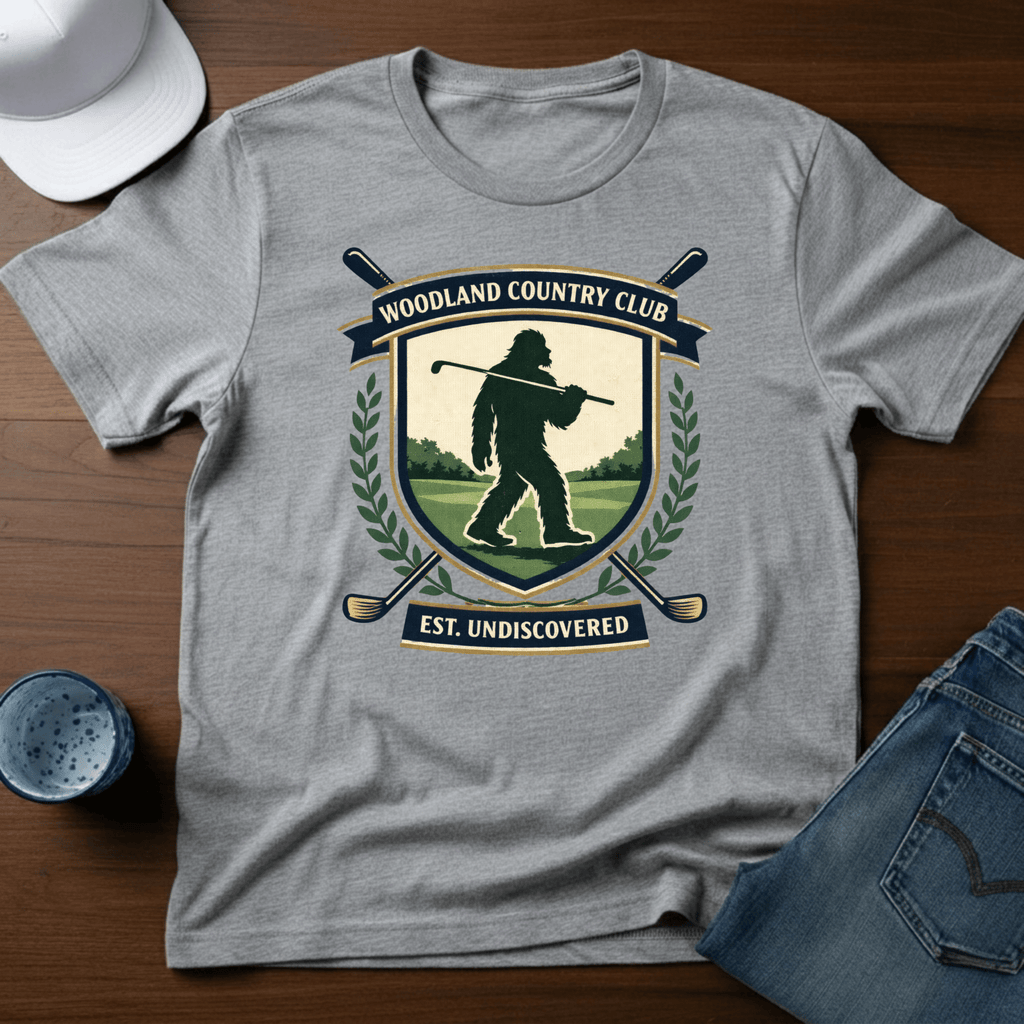 Woodland Country Club T-Shirt - Deadpan Outdoors Co.