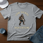 Low Signal High Caffeine T-Shirt - Deadpan Outdoors Co.