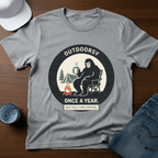 Outdoorsy Once A Year T-Shirt - Deadpan Outdoors Co.
