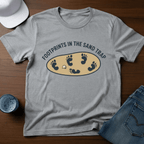 Footprints In The Sandtrap T-Shirt - Deadpan Outdoors Co.
