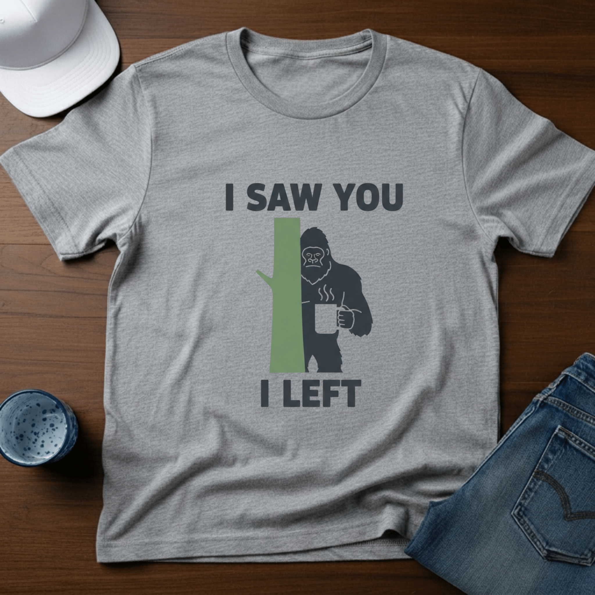 I Saw You I Left T-Shirt - Deadpan Outdoors Co.