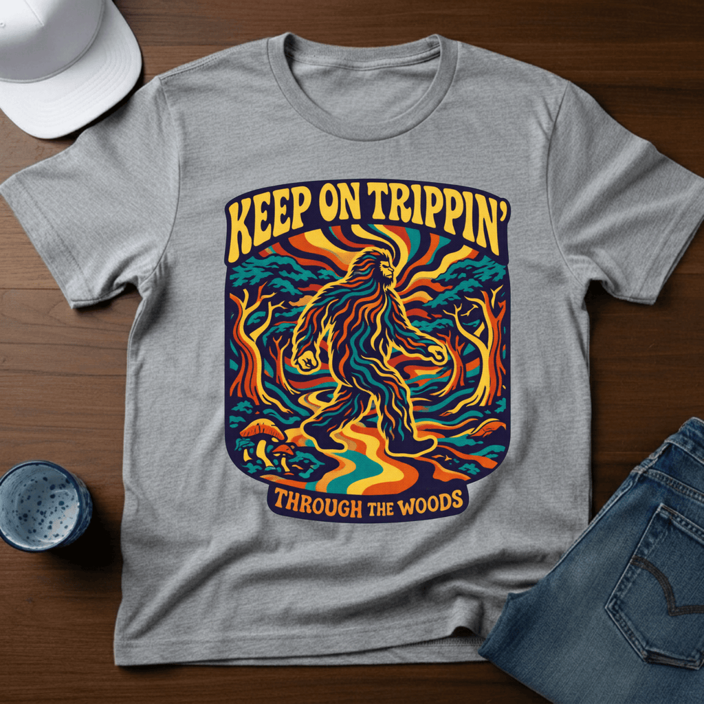 Keep On Trippin' T-Shirt - Deadpan Outdoors Co.