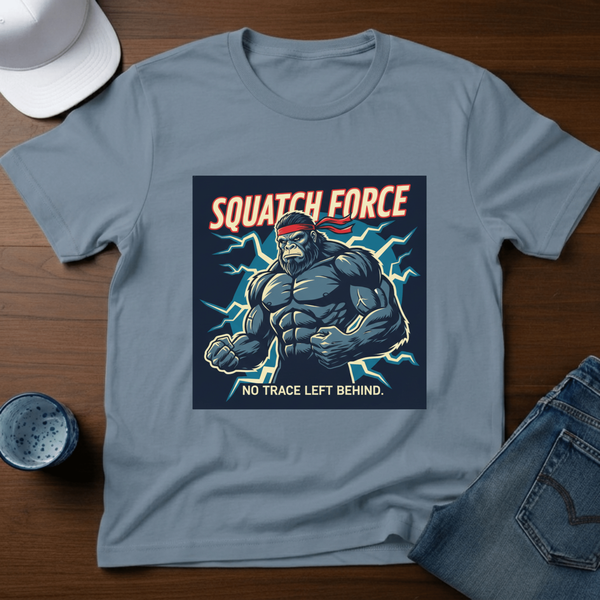 Squatch Force T-Shirt - Deadpan Outdoors Co.