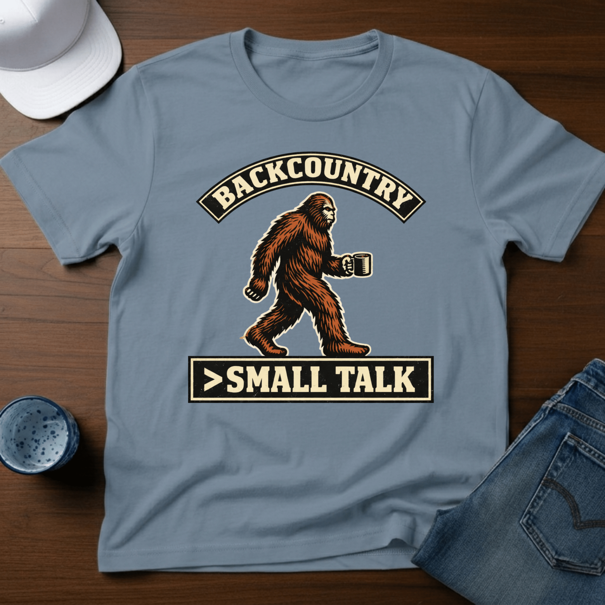 Backcountry < Small Talk T-Shirt - Deadpan Outdoors Co.