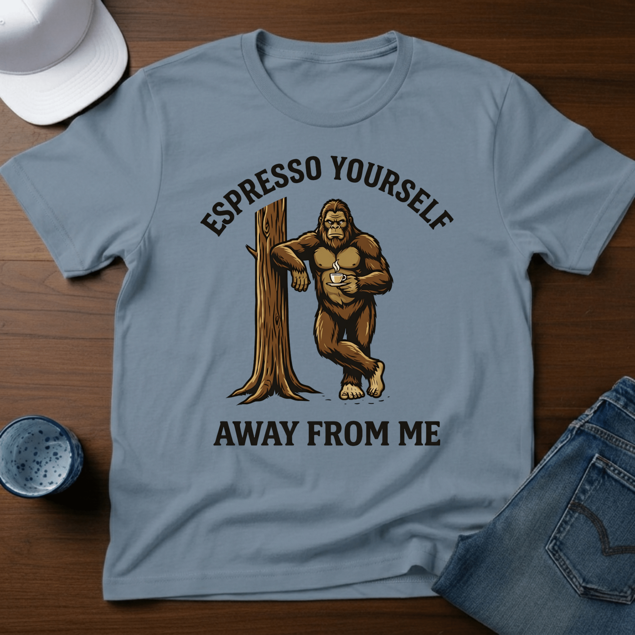 Espresso Yourself Away From Me T-Shirt - Deadpan Outdoors Co.