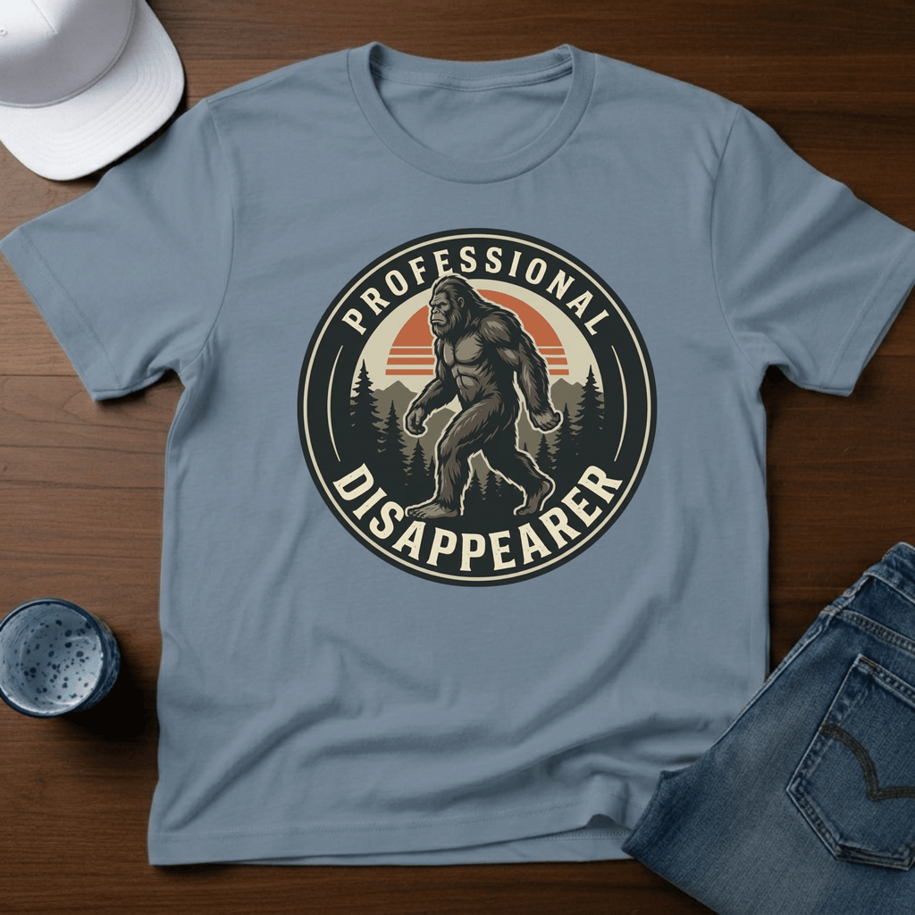 Professional Disappearer T-Shirt - Deadpan Outdoors Co.