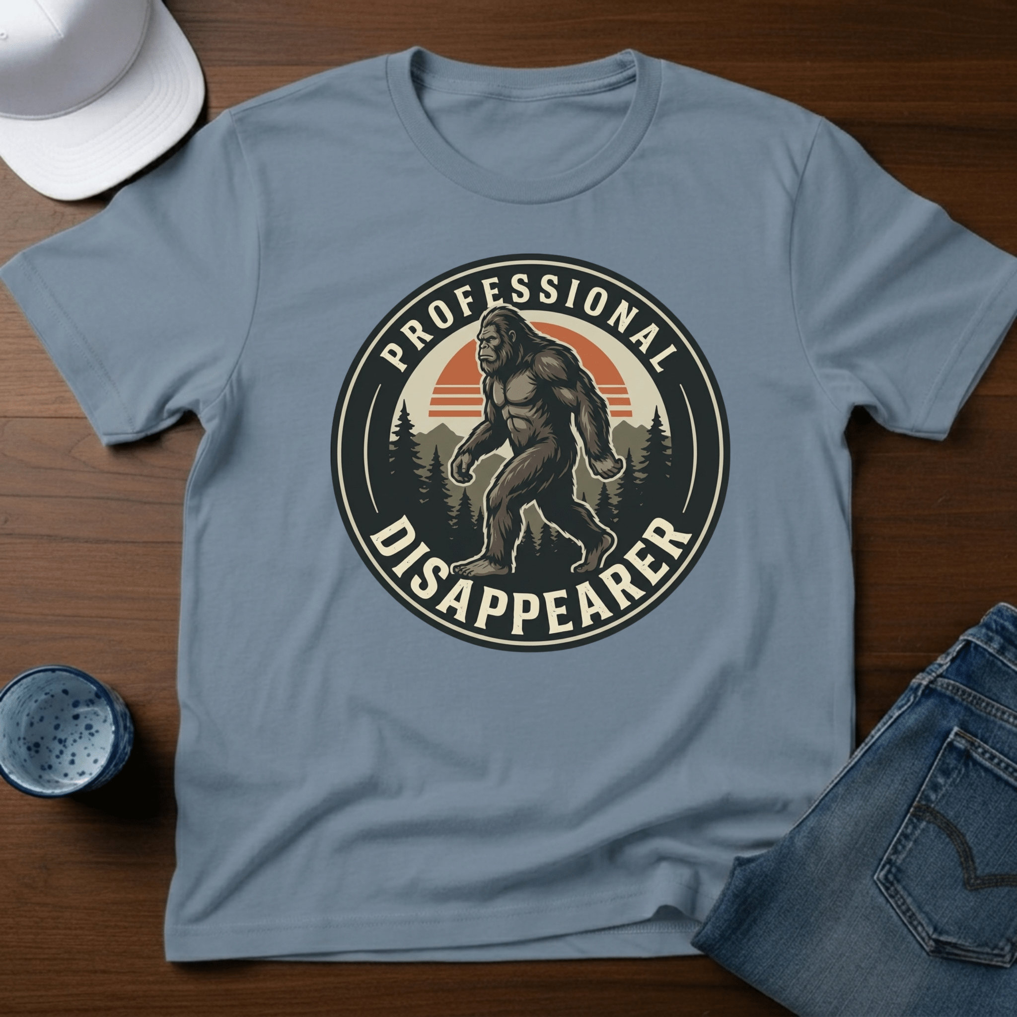 Professional Disappearer T-Shirt - Deadpan Outdoors Co.