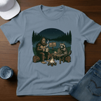 No Comment - Bigfoot With OCD Racoon T-Shirt - Deadpan Outdoors Co.