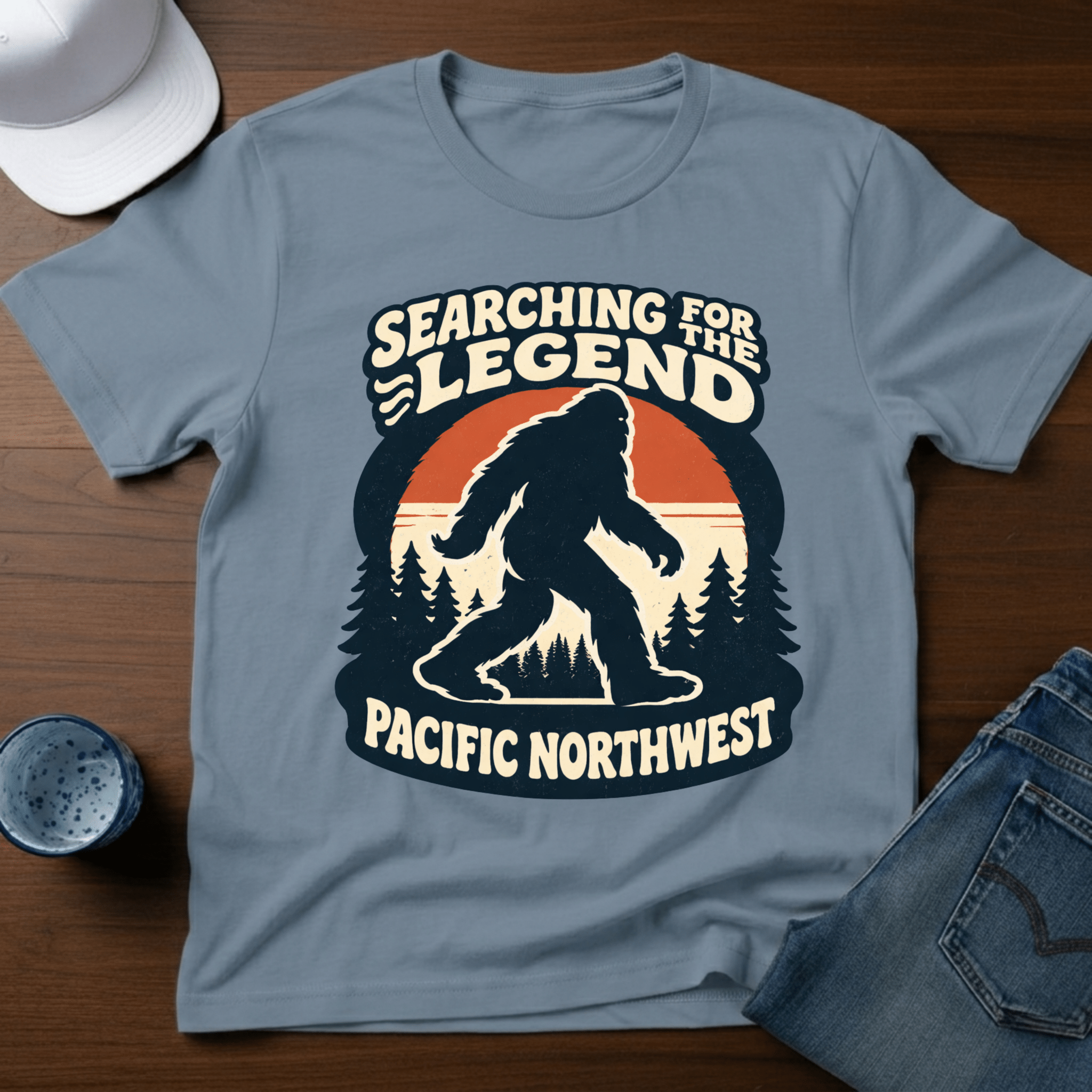 Searching For The Legend PNW T-Shirt - Deadpan Outdoors Co.