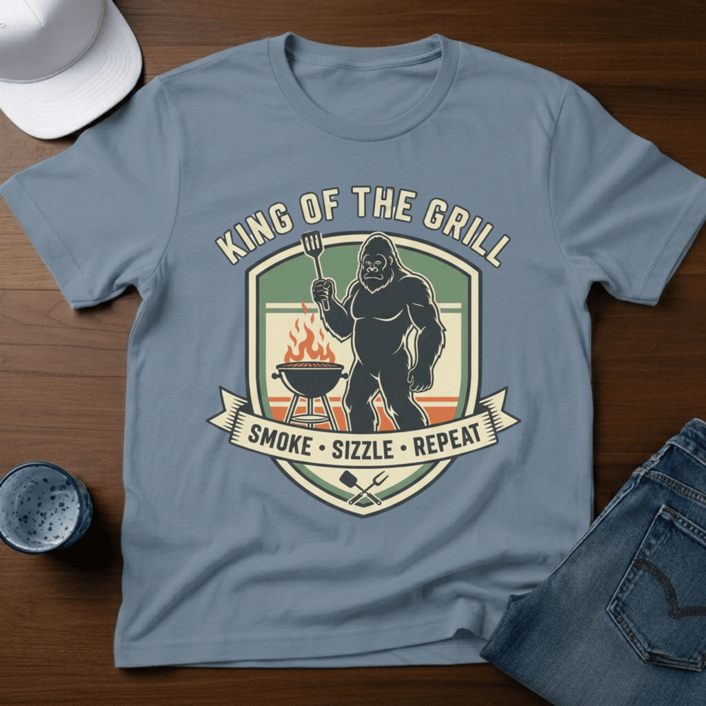 King Of the Grill T-Shirt - Deadpan Outdoors Co.