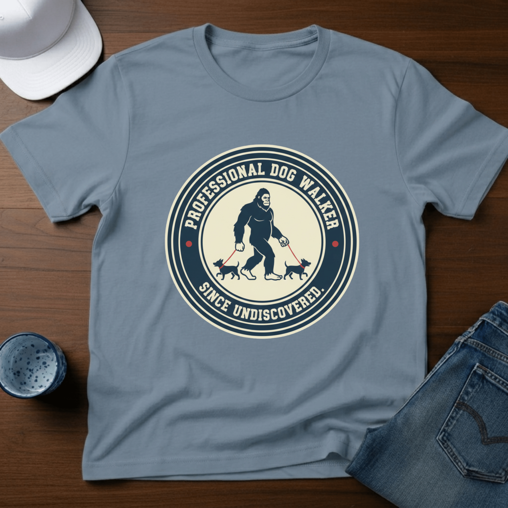 Professional Dog Walker T-Shirt - Deadpan Outdoors Co.
