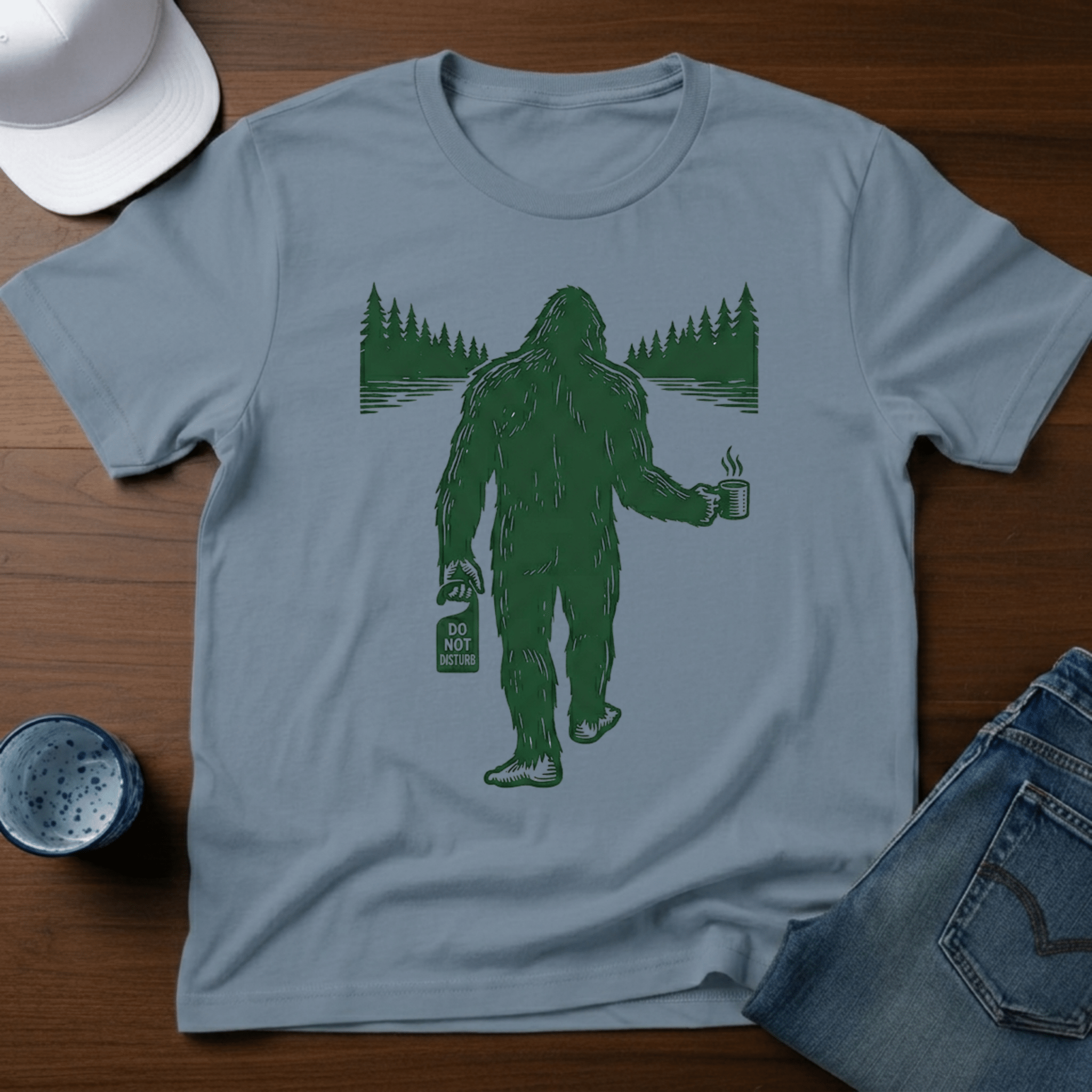 Do Not Disturb Bigfoot T-Shirt - Deadpan Outdoors Co.