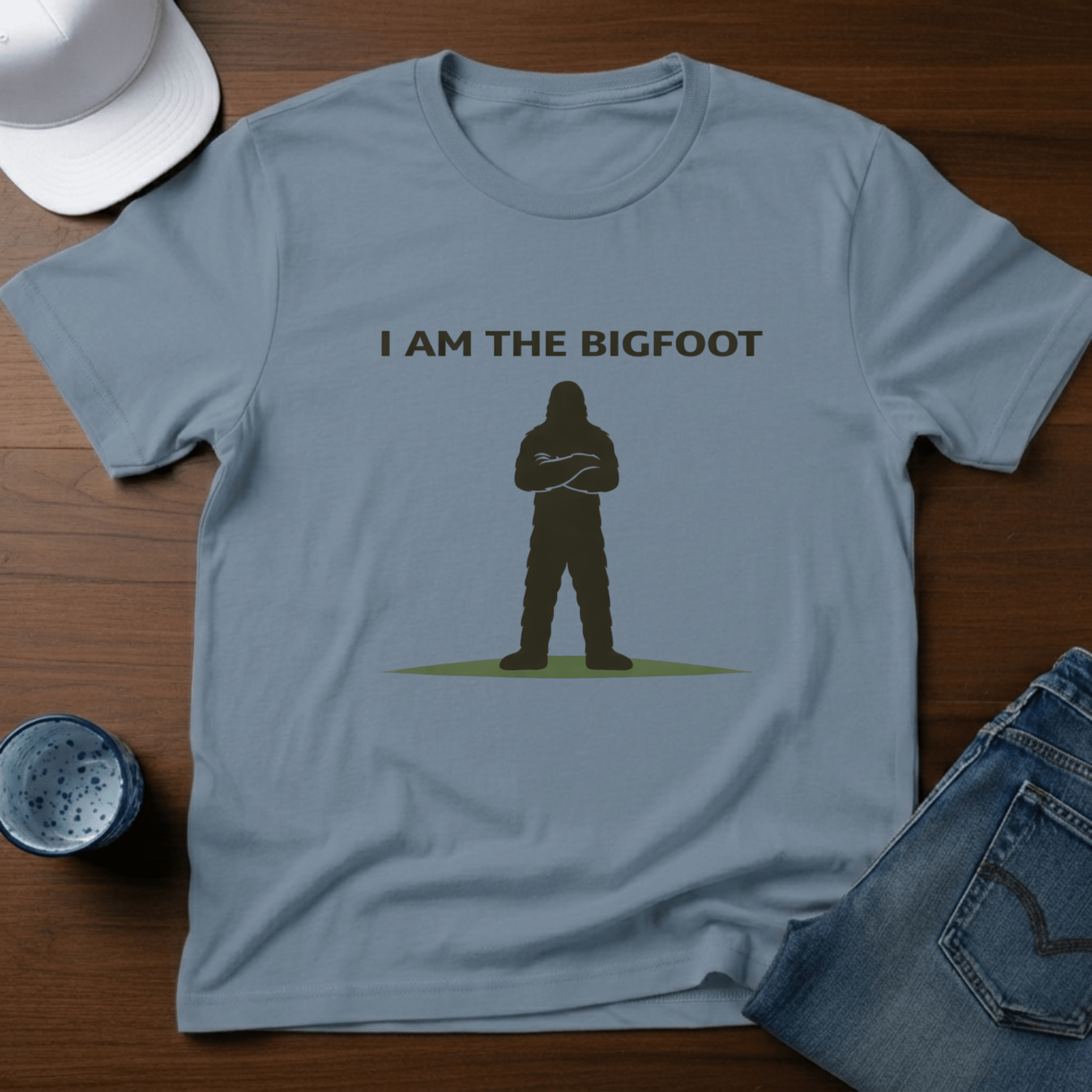 I Am The Bigfoot T-Shirt - Deadpan Outdoors Co.