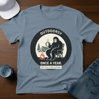 Outdoorsy Once A Year T-Shirt - Deadpan Outdoors Co.