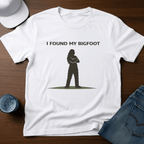 I Found My Bigfoot T-Shirt - Deadpan Outdoors Co.