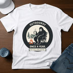 Outdoorsy Once A Year T-Shirt - Deadpan Outdoors Co.