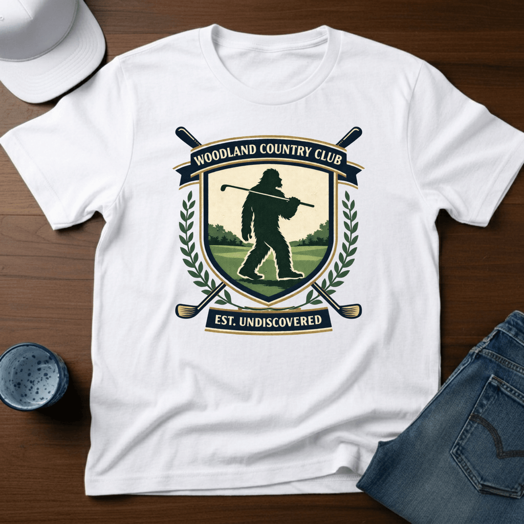 Woodland Country Club T-Shirt - Deadpan Outdoors Co.