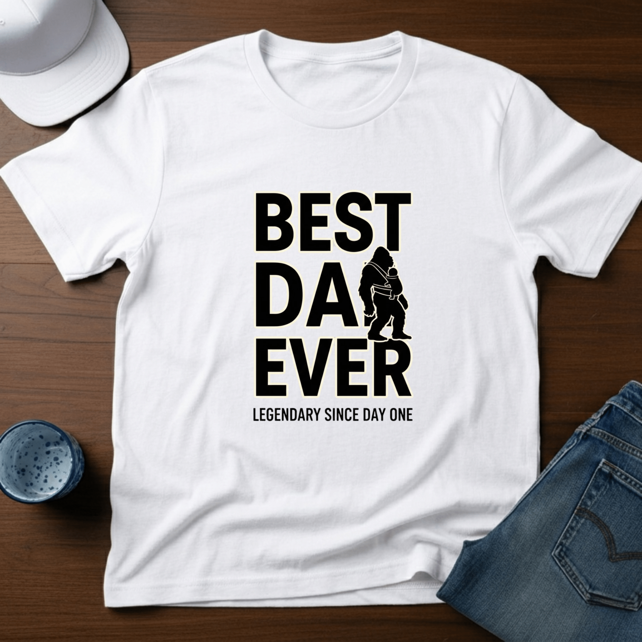 Best Dad Ever T-Shirt - Deadpan Outdoors Co.