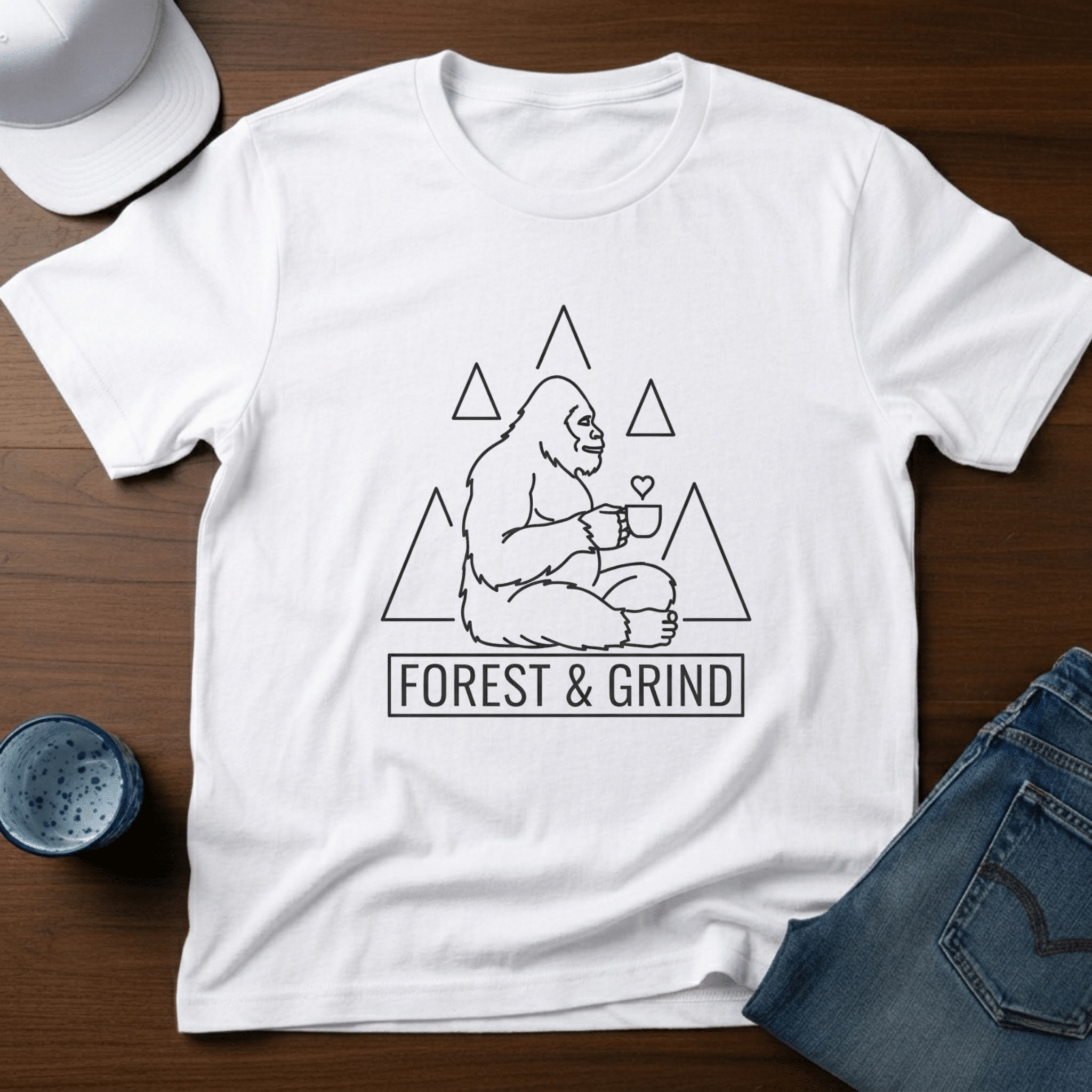 Forest & Grind T-Shirt - Deadpan Outdoors Co.