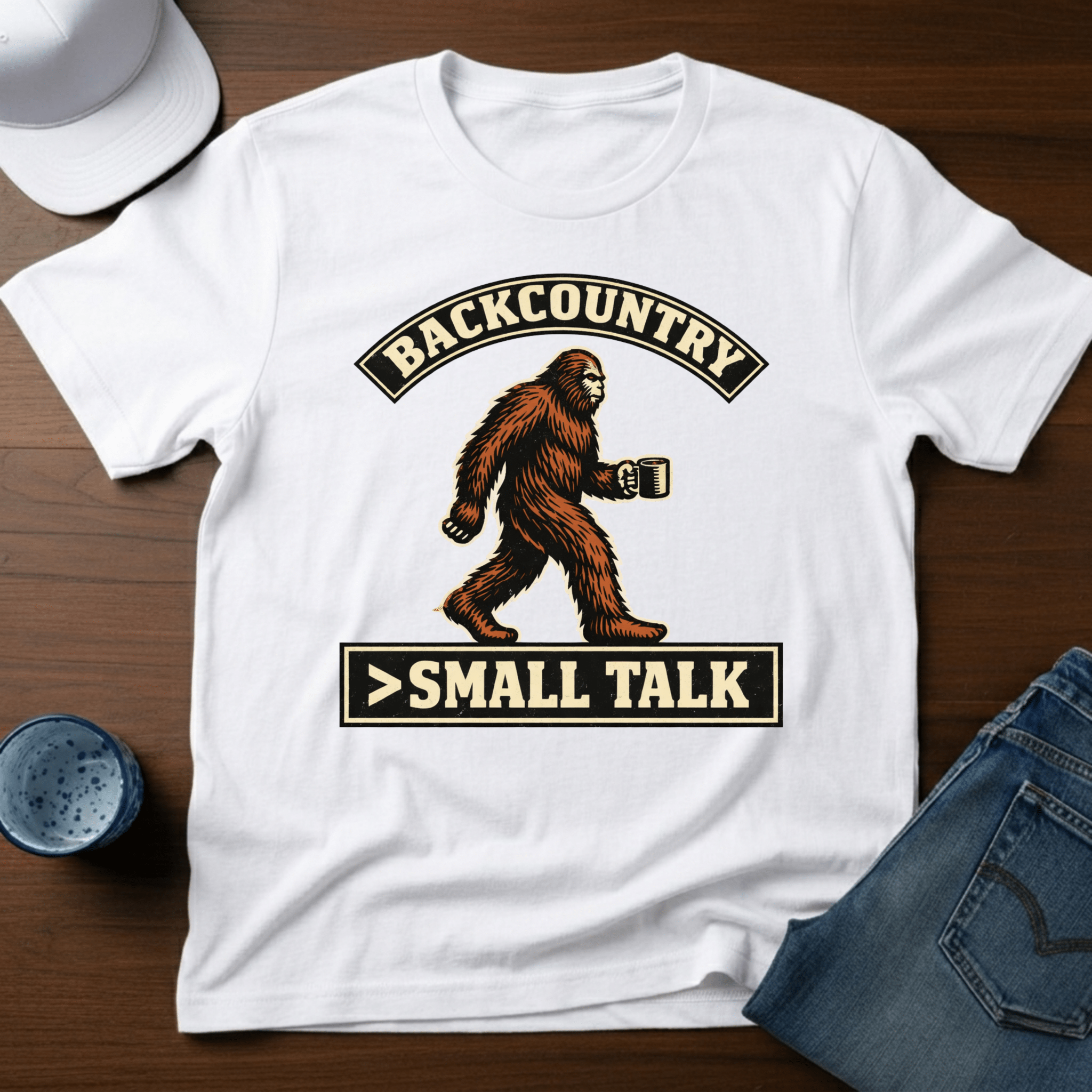 Backcountry < Small Talk T-Shirt - Deadpan Outdoors Co.