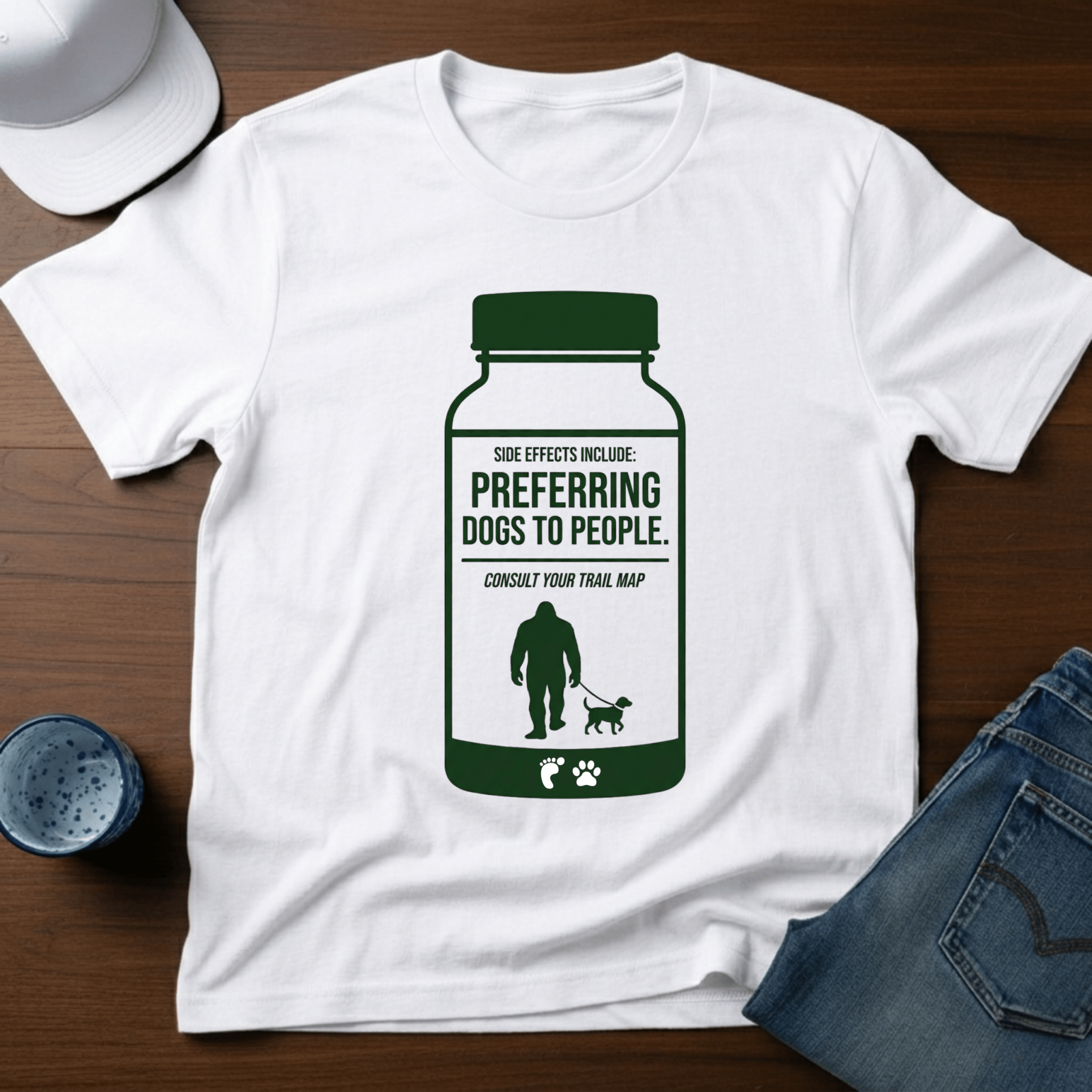 Side Effects Include: Preferring Dogs To People T-Shirt - Deadpan Outdoors Co.
