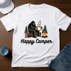 Happy Camper - Bigfoot T-Shirt - Deadpan Outdoors Co.