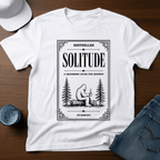 Bestseller - Solitude - A Beginners Guide For Experts - By Bigfoot T-Shirt - Deadpan Outdoors Co.