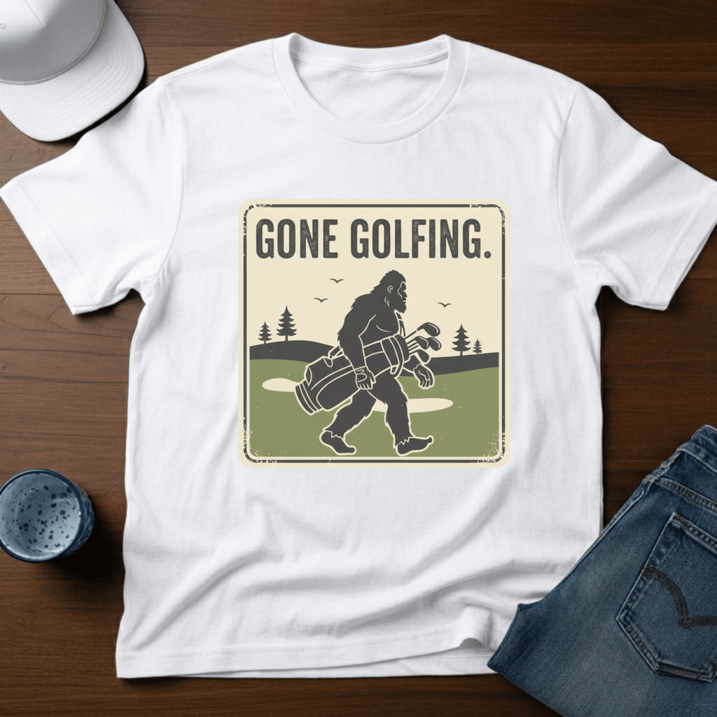 Gone Golfing T-Shirt - Deadpan Outdoors Co.