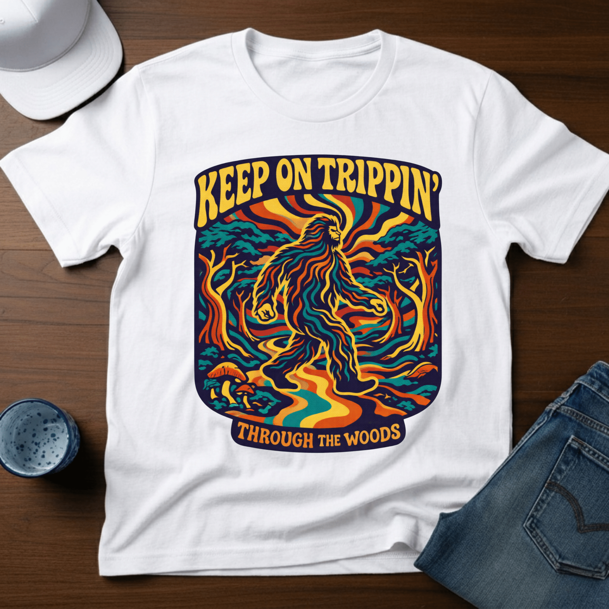 Keep On Trippin' T-Shirt - Deadpan Outdoors Co.