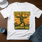 Stay Strange Wander Far T-Shirt - Deadpan Outdoors Co.