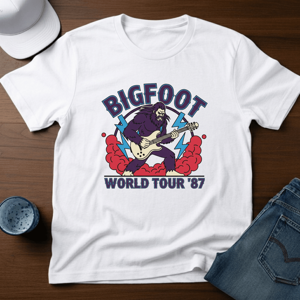 Bigfoot World Tour T-Shirt - Deadpan Outdoors Co.