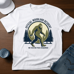 Official Woodland Resident No Visitor Pass Required T-Shirt - Deadpan Outdoors Co.